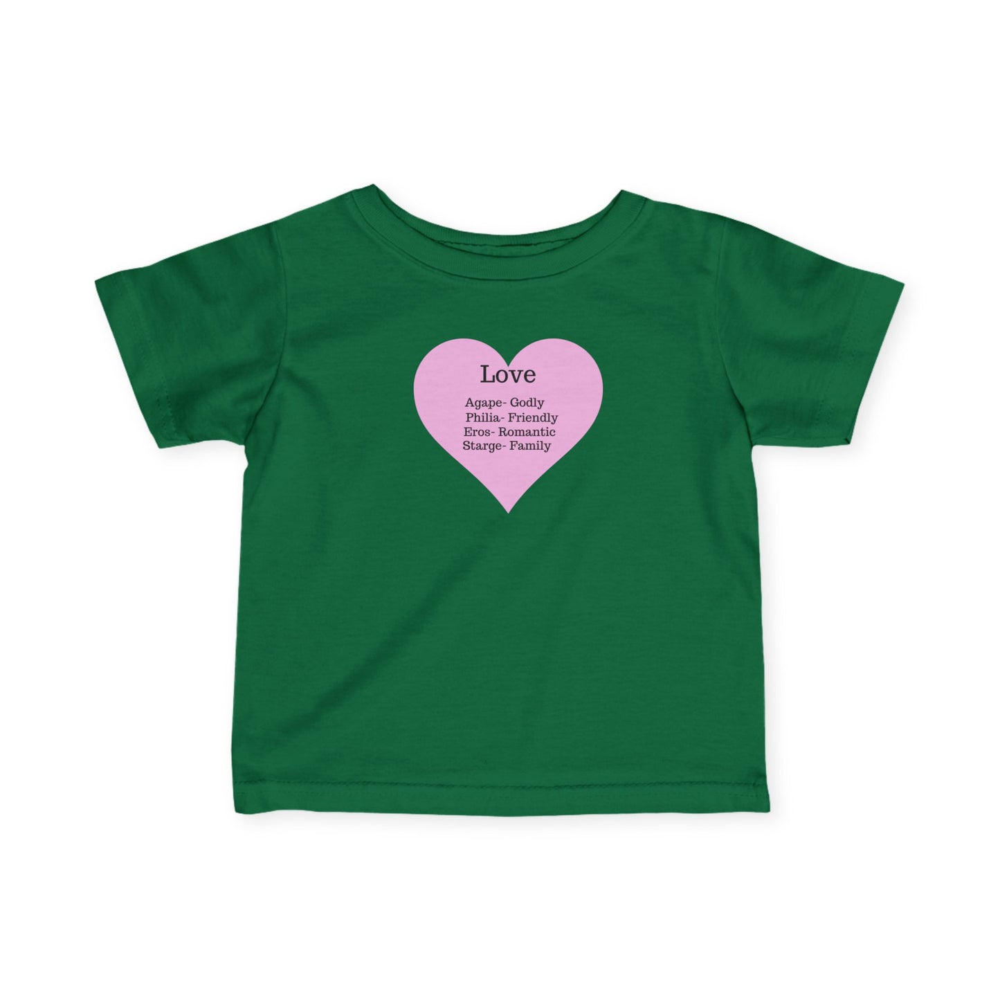 Infant 'Meaning of Love' Heart T-Shirt
