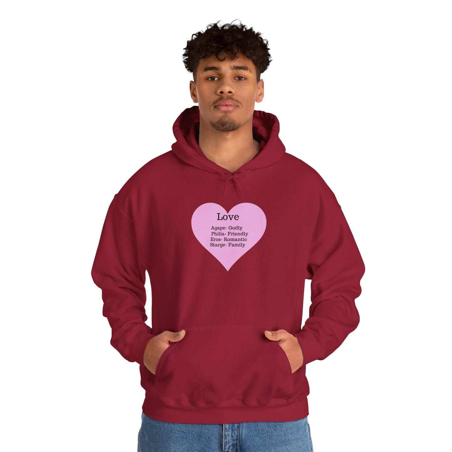 Love Types Unisex Heavy Blend Hoodie