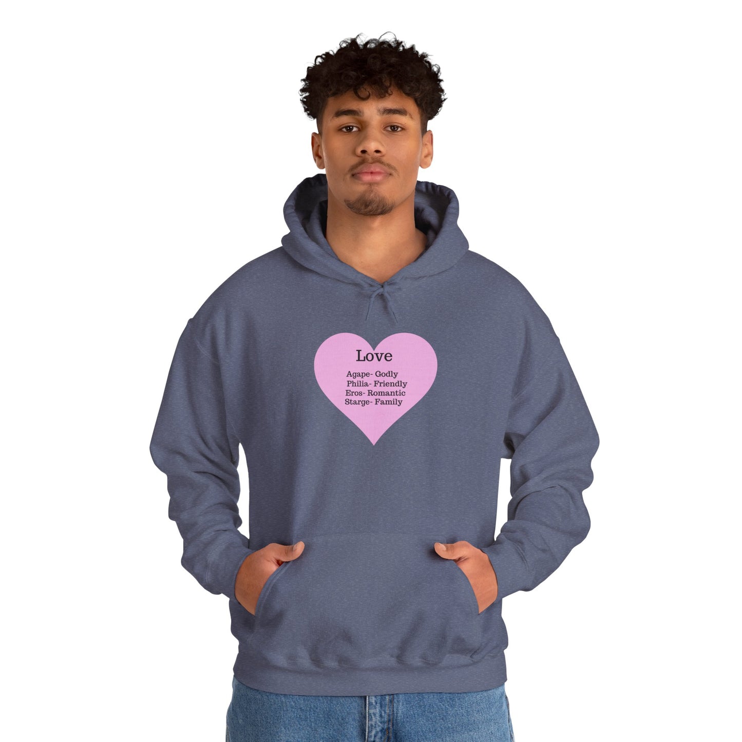 Love Types Unisex Heavy Blend Hoodie