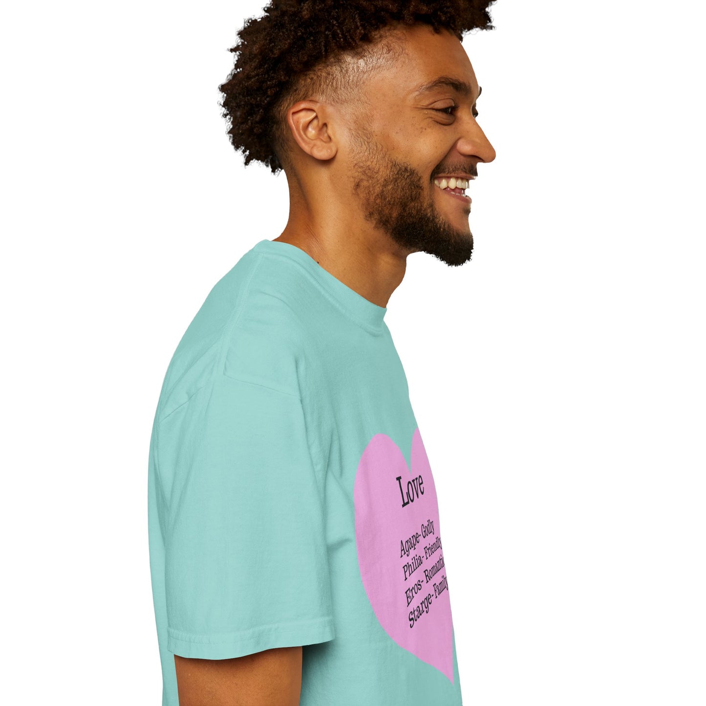 Love-Infused Unisex T-shirt: A Heartfelt Graphic Tee for All Occasions