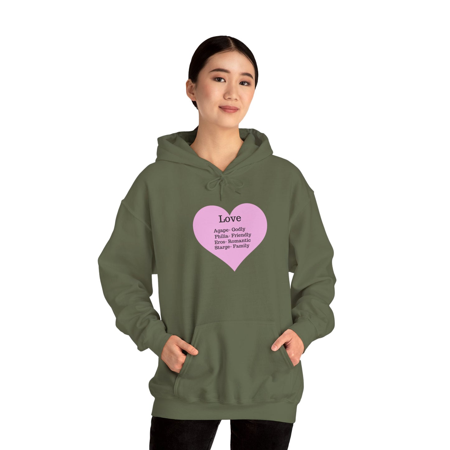 Love Types Unisex Heavy Blend Hoodie