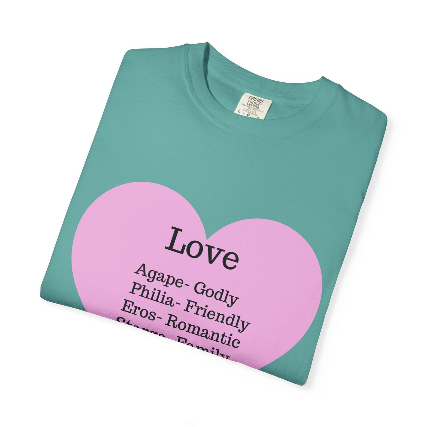 Love-Infused Unisex T-shirt: A Heartfelt Graphic Tee for All Occasions