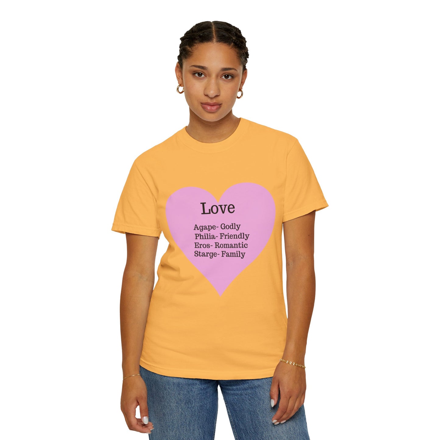 Love-Infused Unisex T-shirt: A Heartfelt Graphic Tee for All Occasions