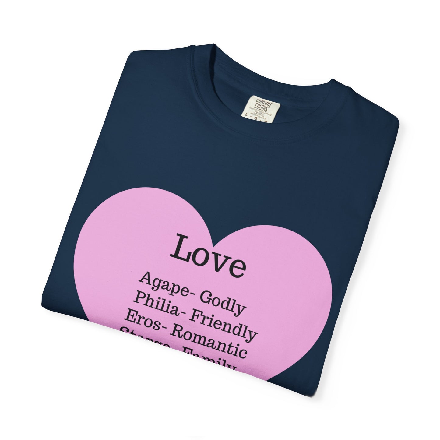 Love-Infused Unisex T-shirt: A Heartfelt Graphic Tee for All Occasions