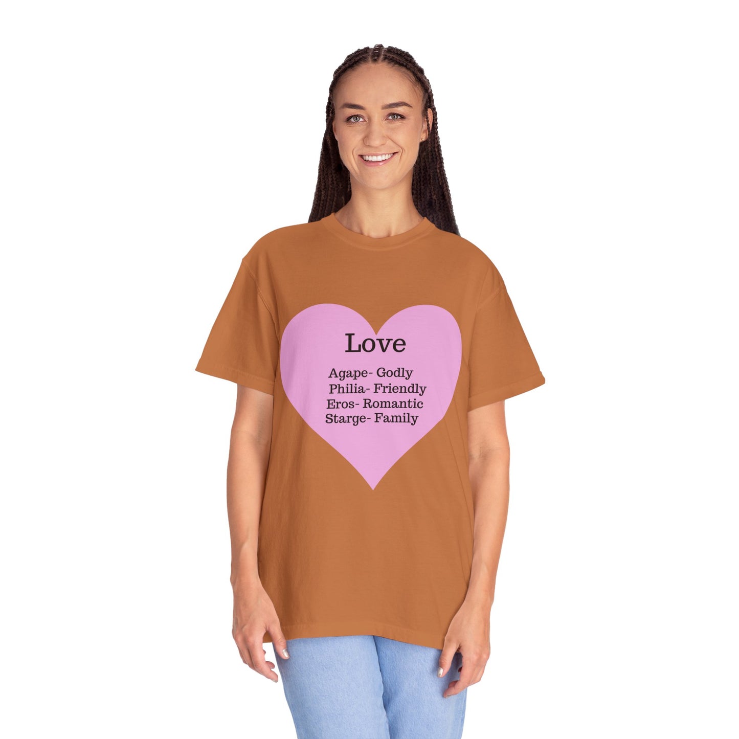 Love-Infused Unisex T-shirt: A Heartfelt Graphic Tee for All Occasions