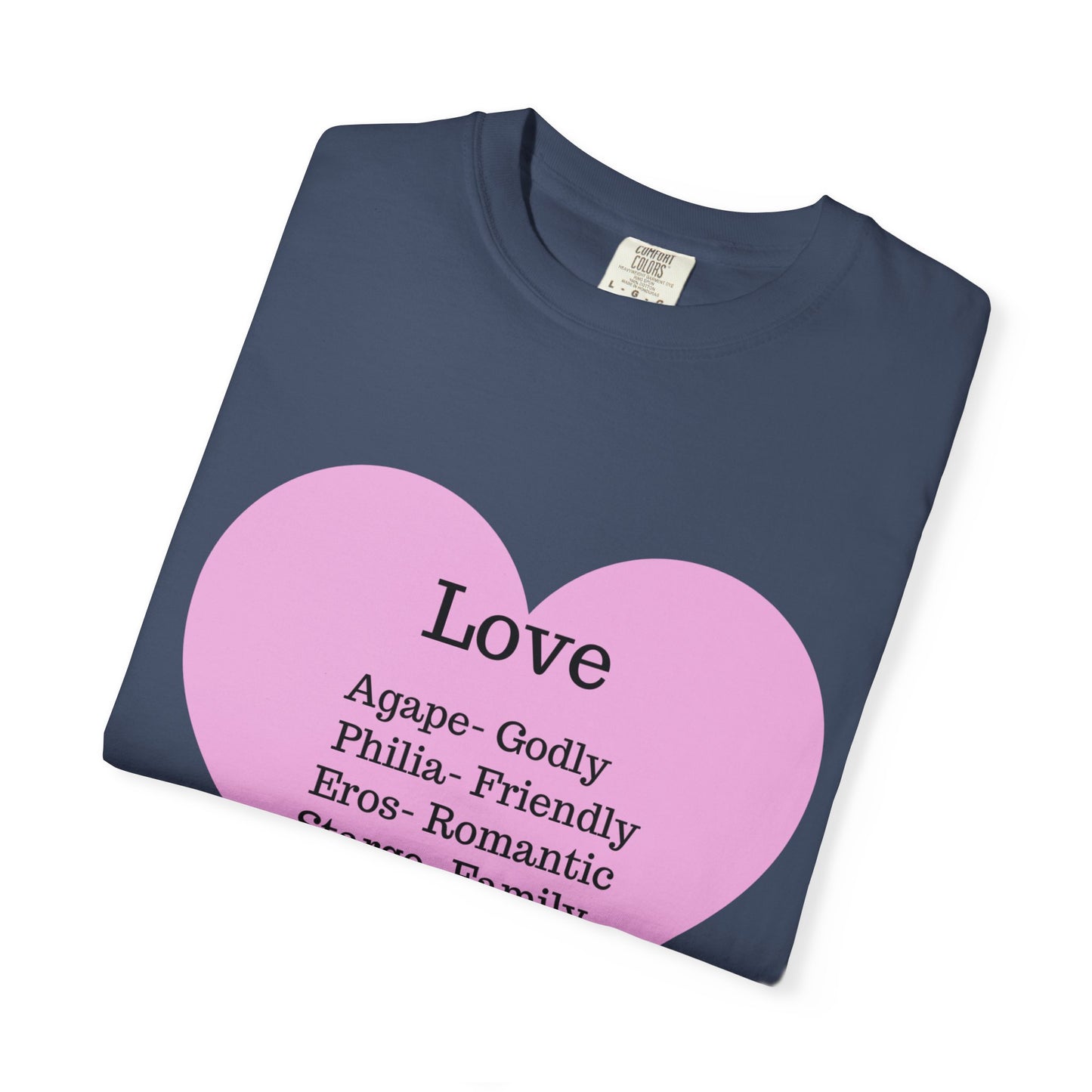 Love-Infused Unisex T-shirt: A Heartfelt Graphic Tee for All Occasions