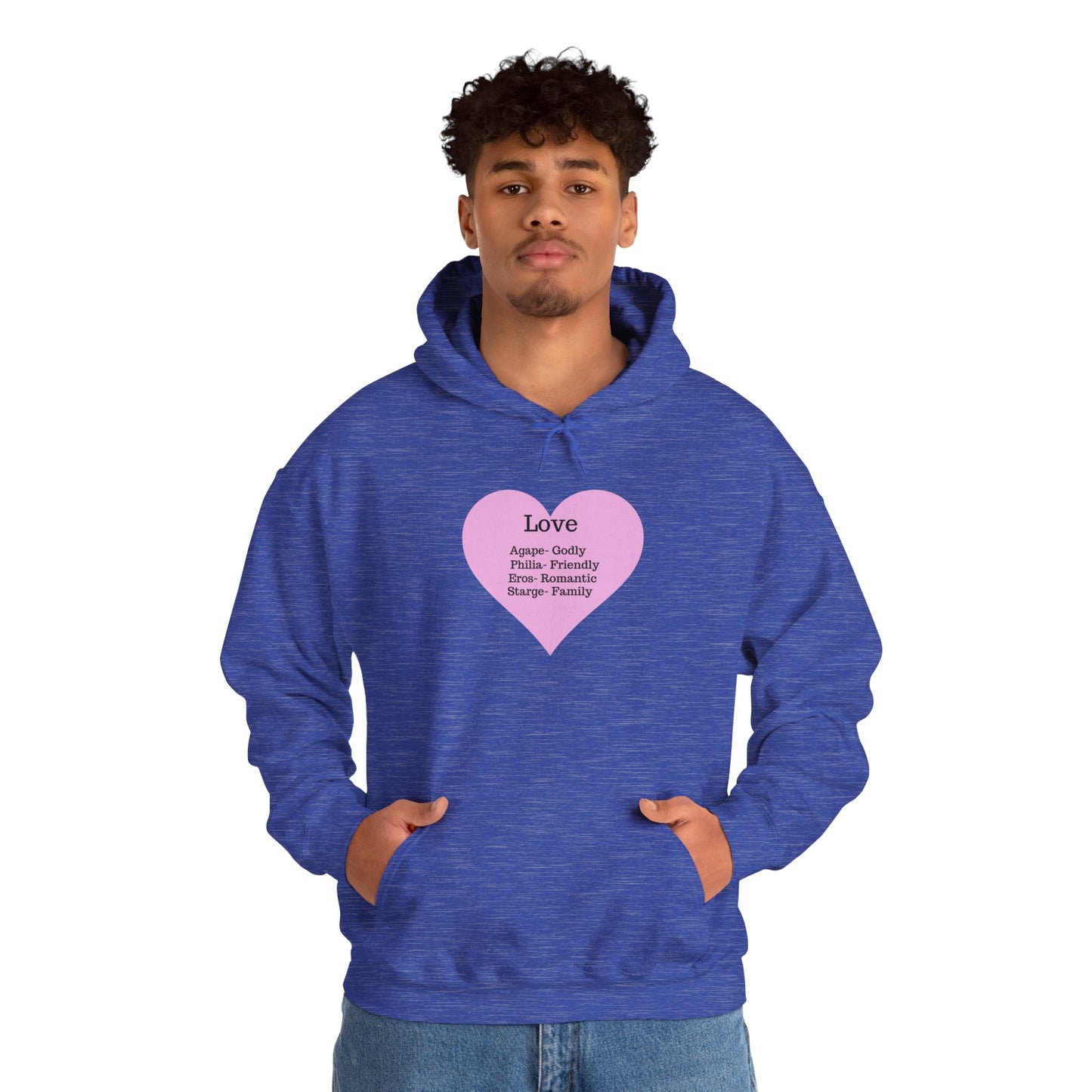 Love Types Unisex Heavy Blend Hoodie