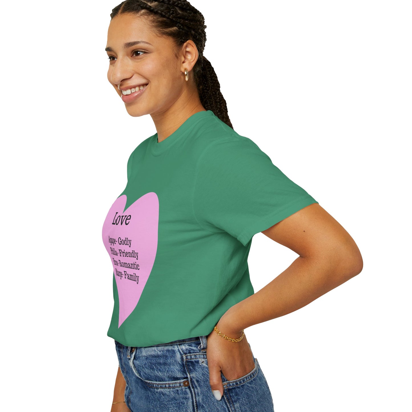 Love-Infused Unisex T-shirt: A Heartfelt Graphic Tee for All Occasions