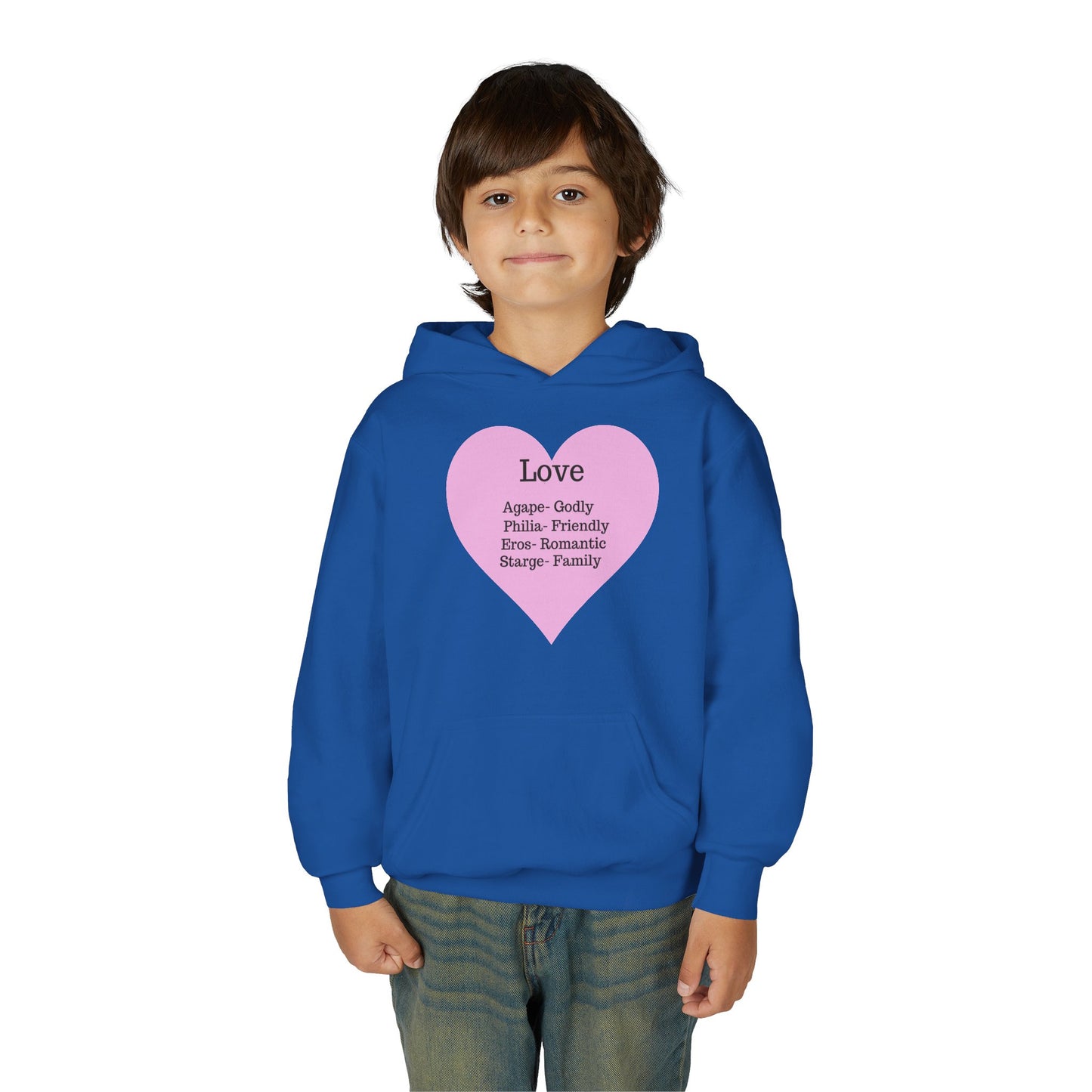 The Meaning of Love Kids Hoodie