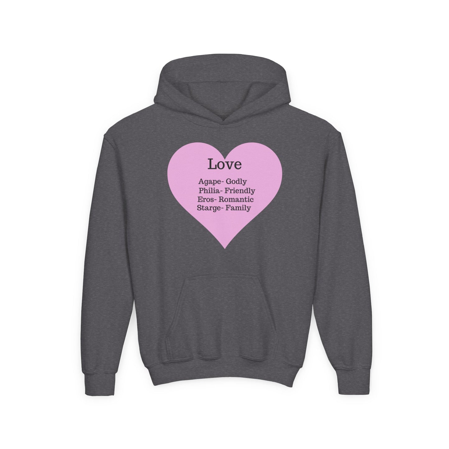 The Meaning of Love Kids Hoodie