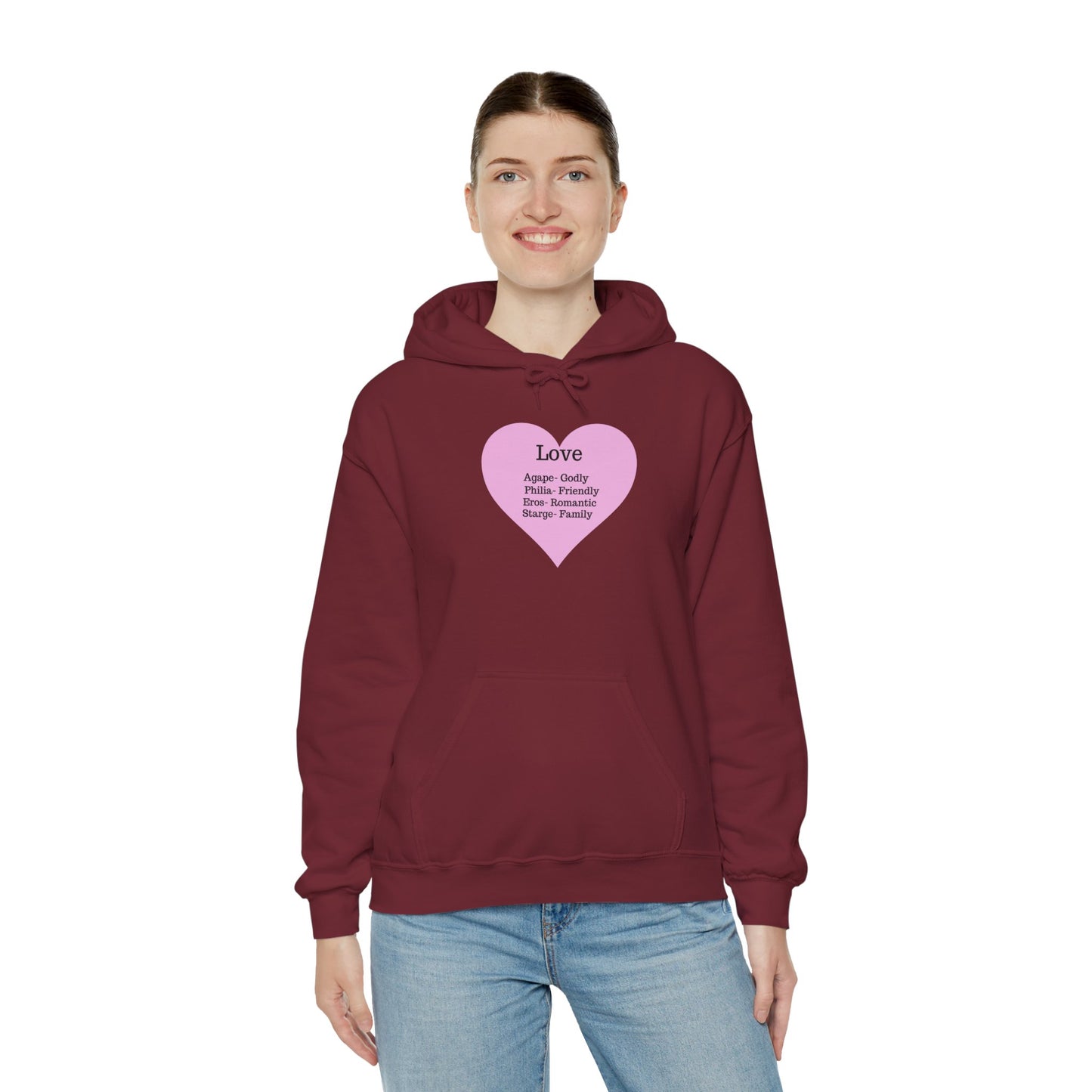 Love Types Unisex Heavy Blend Hoodie