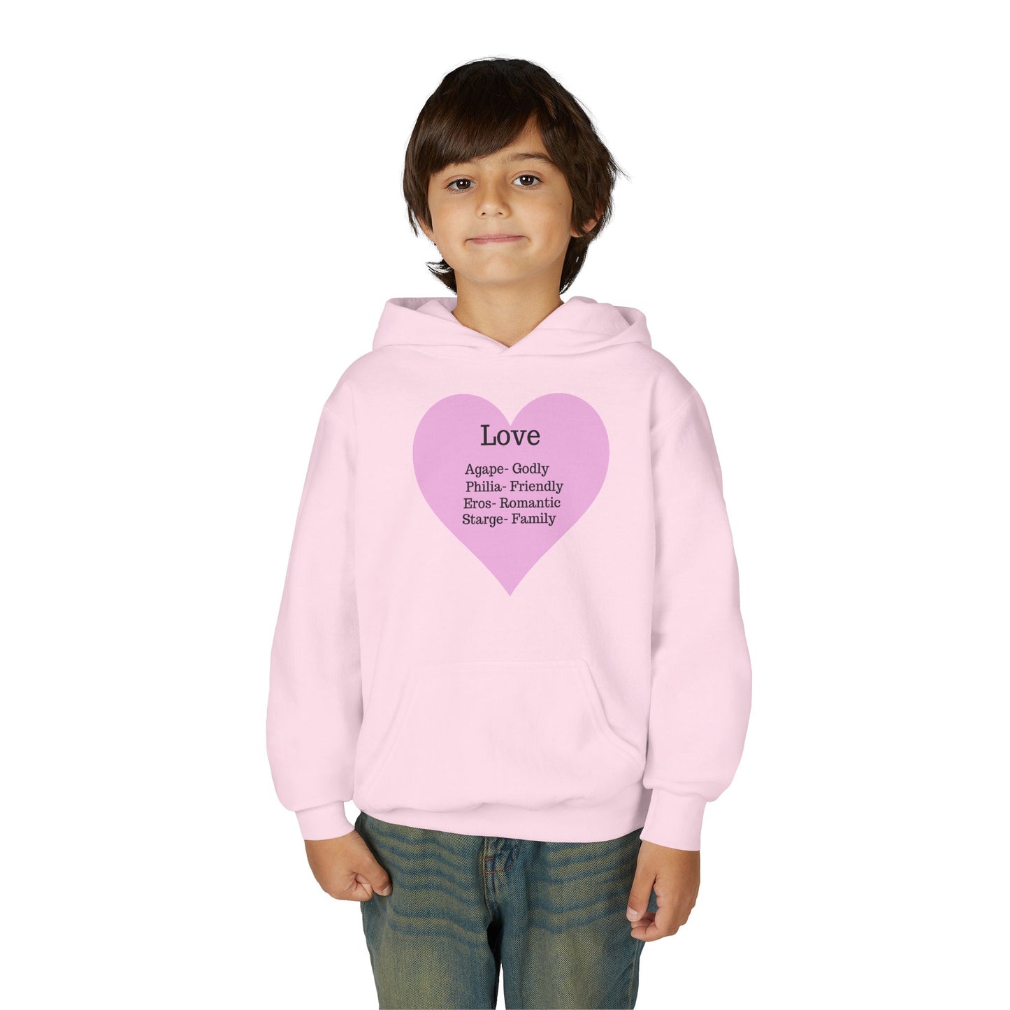 The Meaning of Love Kids Hoodie