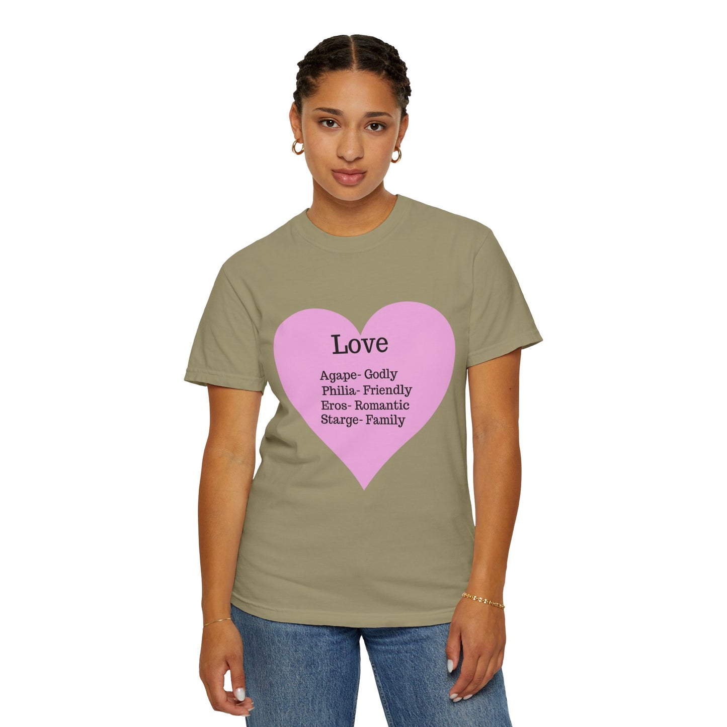 Love-Infused Unisex T-shirt: A Heartfelt Graphic Tee for All Occasions