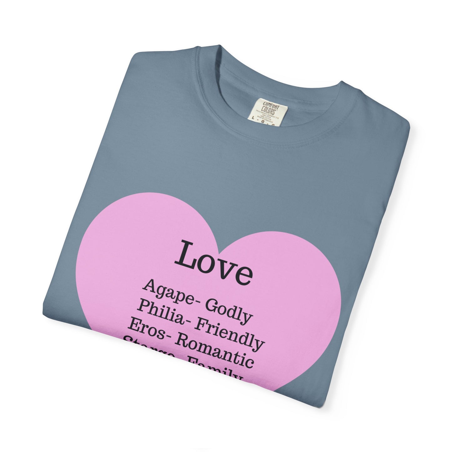 Love-Infused Unisex T-shirt: A Heartfelt Graphic Tee for All Occasions