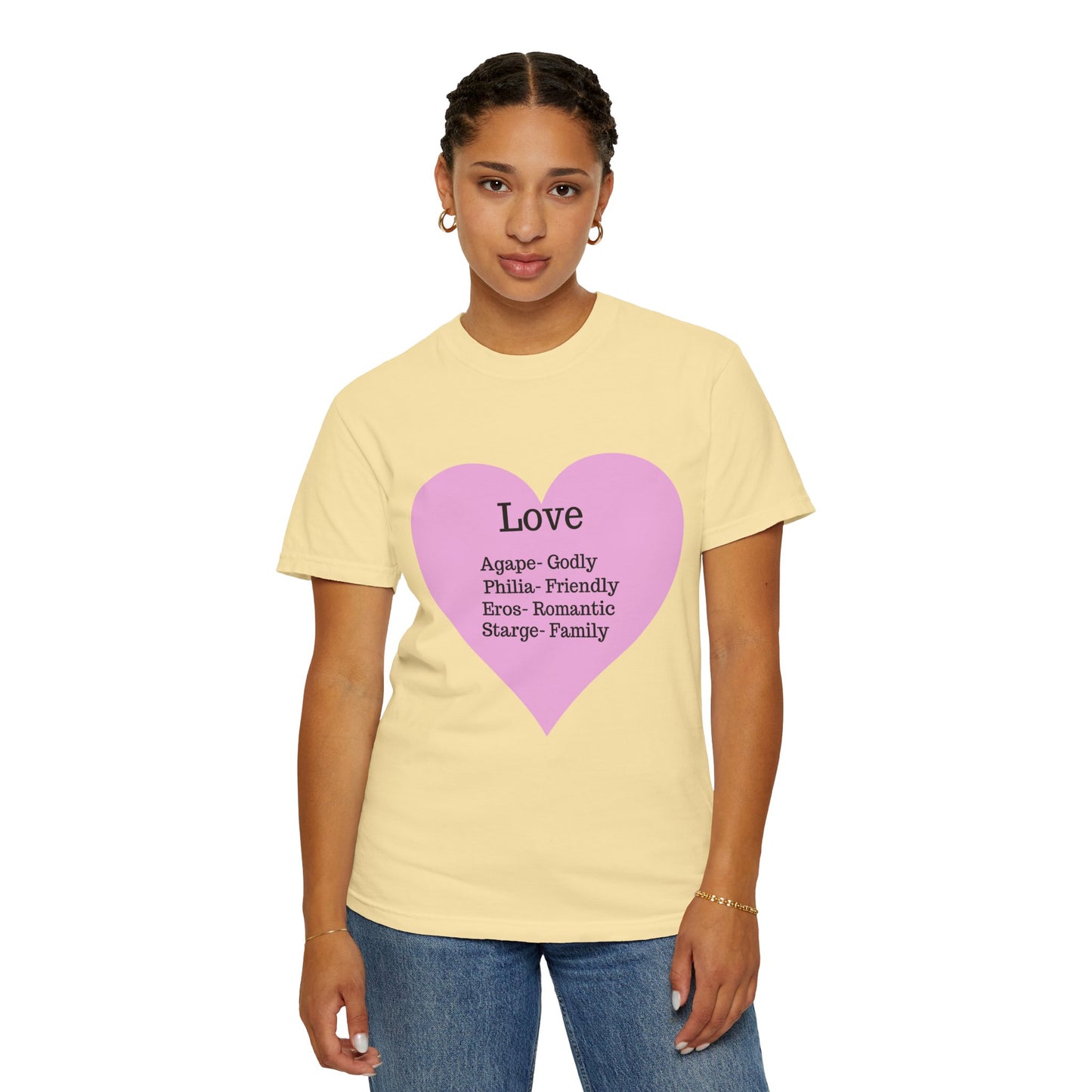 Love-Infused Unisex T-shirt: A Heartfelt Graphic Tee for All Occasions