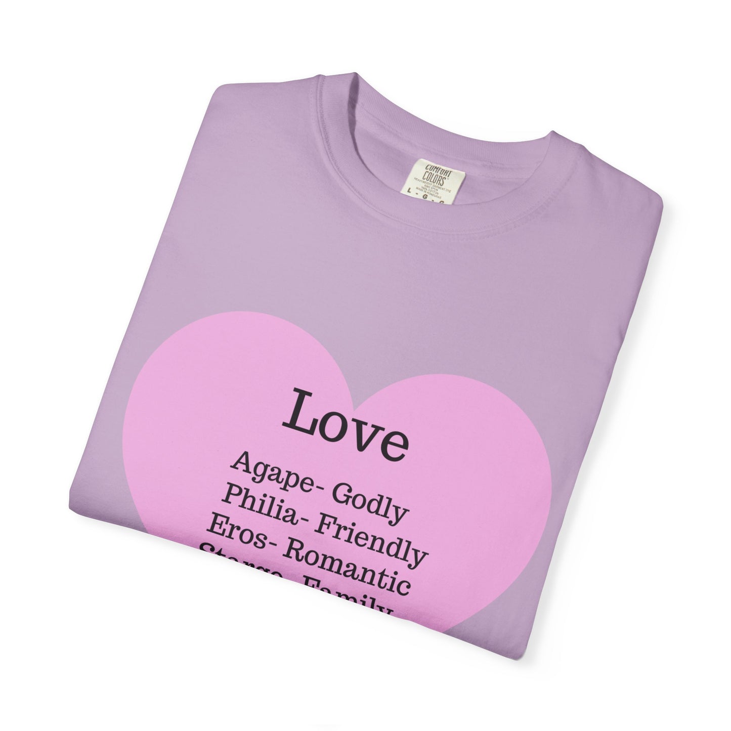 Love-Infused Unisex T-shirt: A Heartfelt Graphic Tee for All Occasions