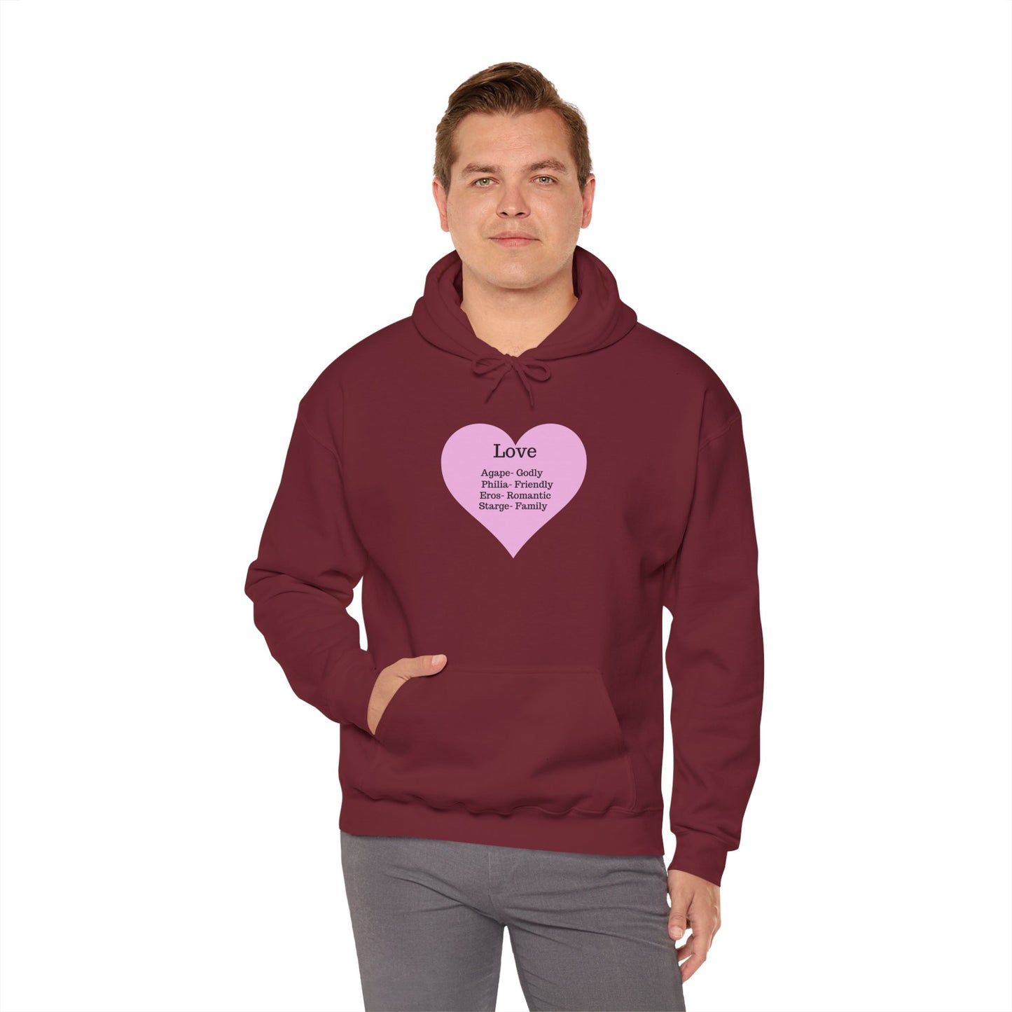 Love Types Unisex Heavy Blend Hoodie