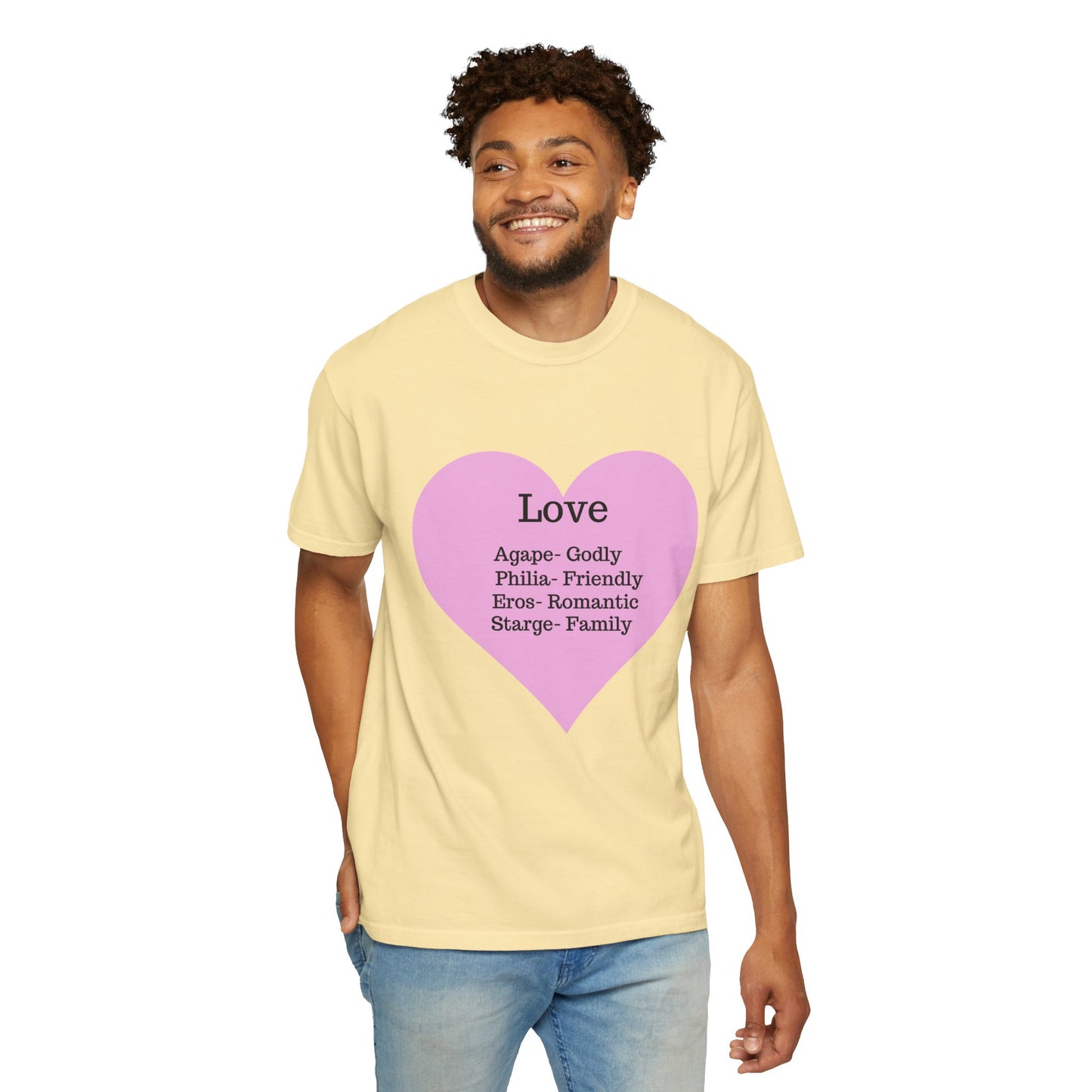 Love-Infused Unisex T-shirt: A Heartfelt Graphic Tee for All Occasions