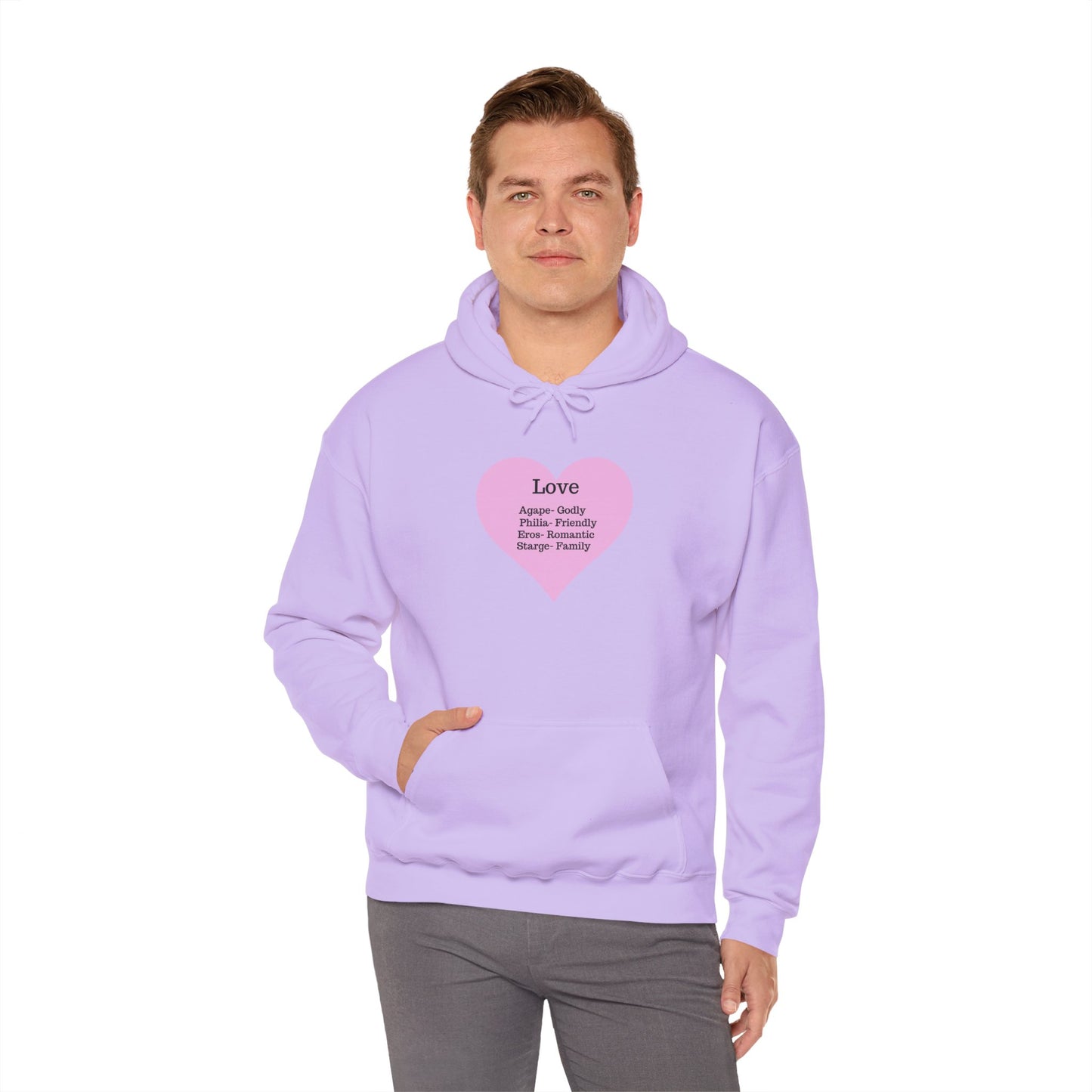 Love Types Unisex Heavy Blend Hoodie