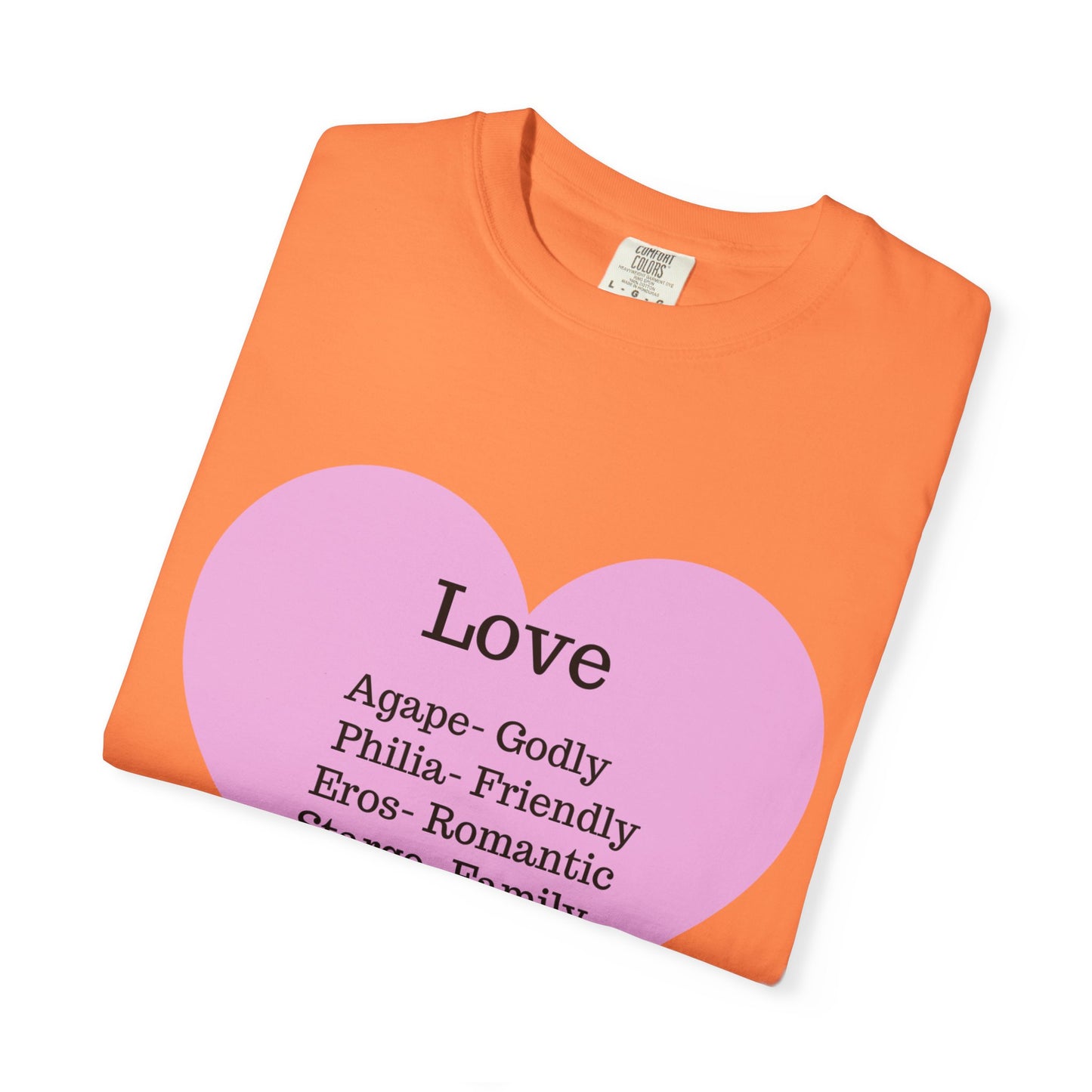 Love-Infused Unisex T-shirt: A Heartfelt Graphic Tee for All Occasions