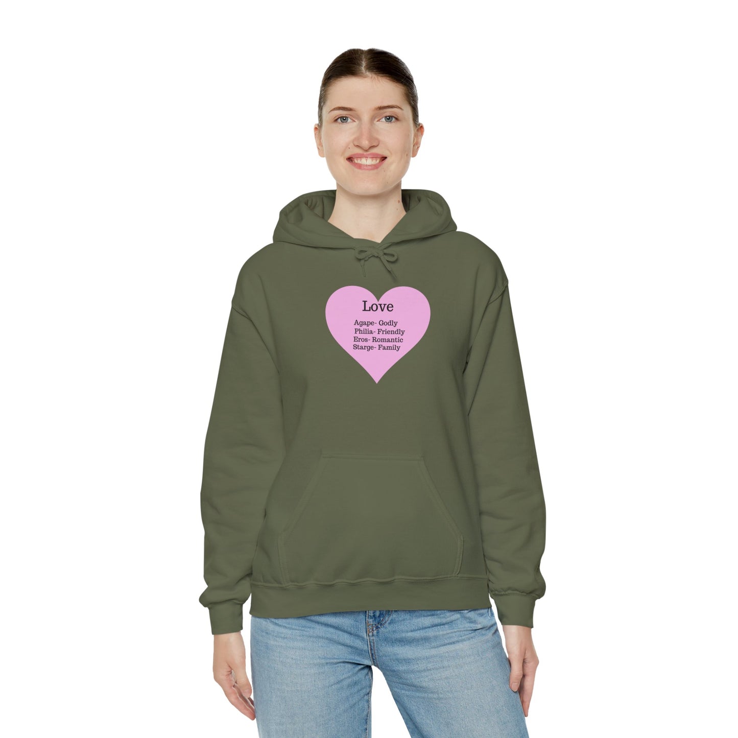 Love Types Unisex Heavy Blend Hoodie