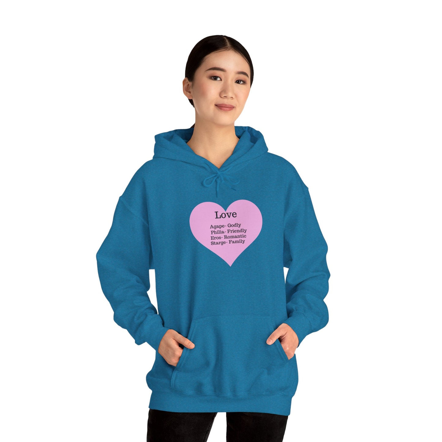 Love Types Unisex Heavy Blend Hoodie