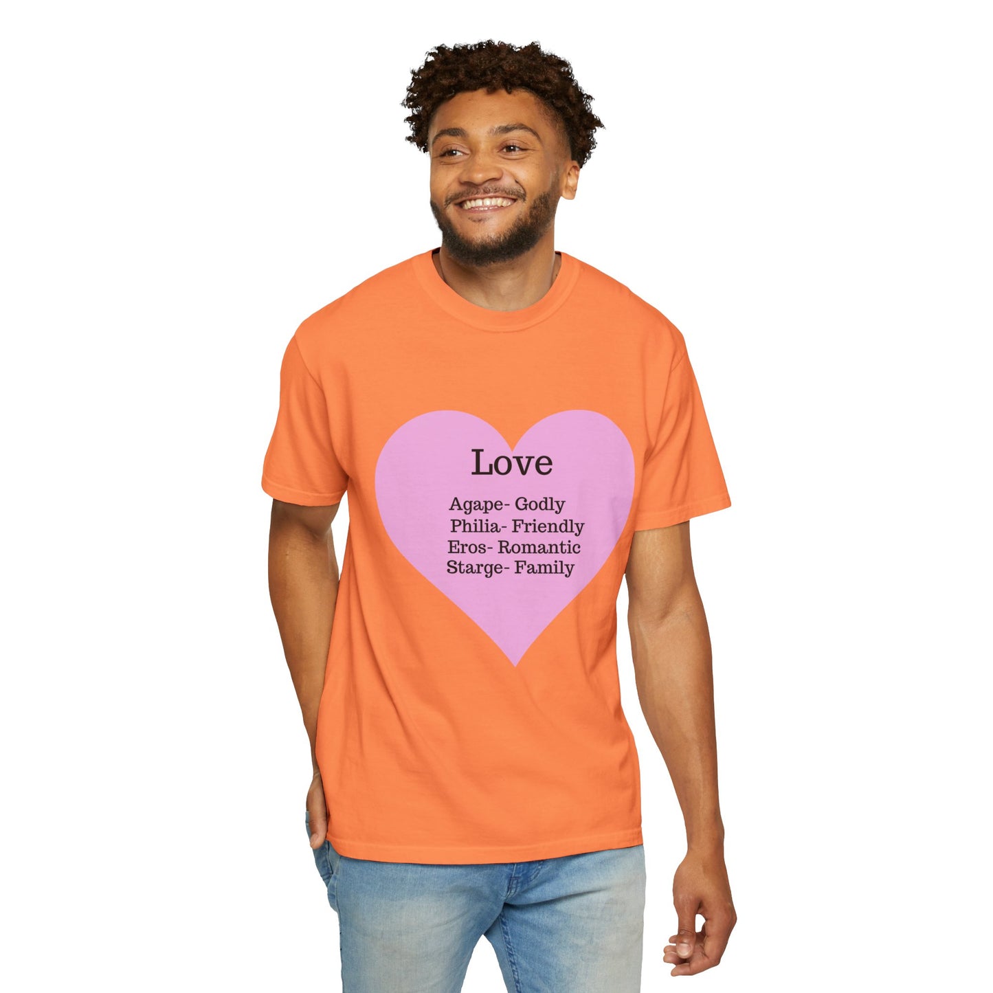 Love-Infused Unisex T-shirt: A Heartfelt Graphic Tee for All Occasions