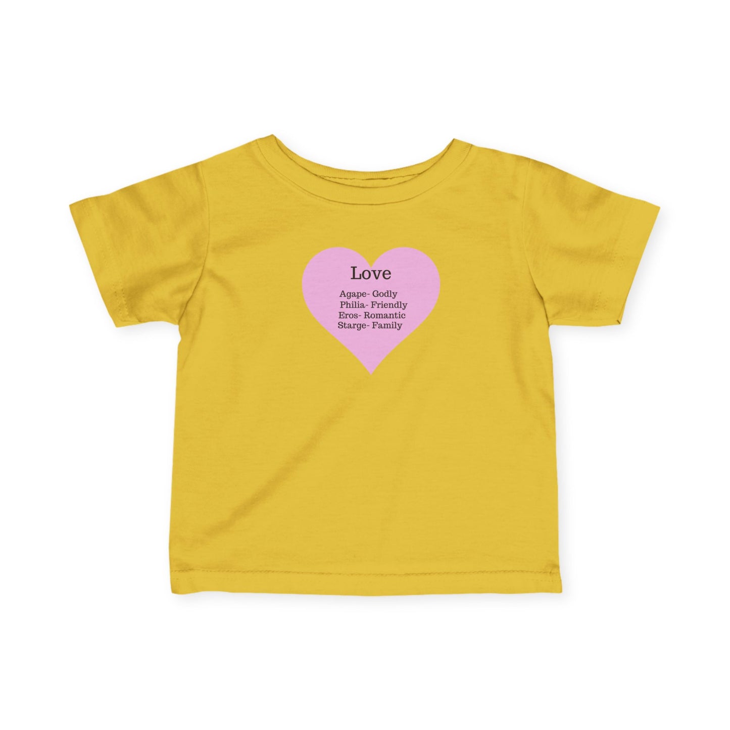 Infant 'Meaning of Love' Heart T-Shirt