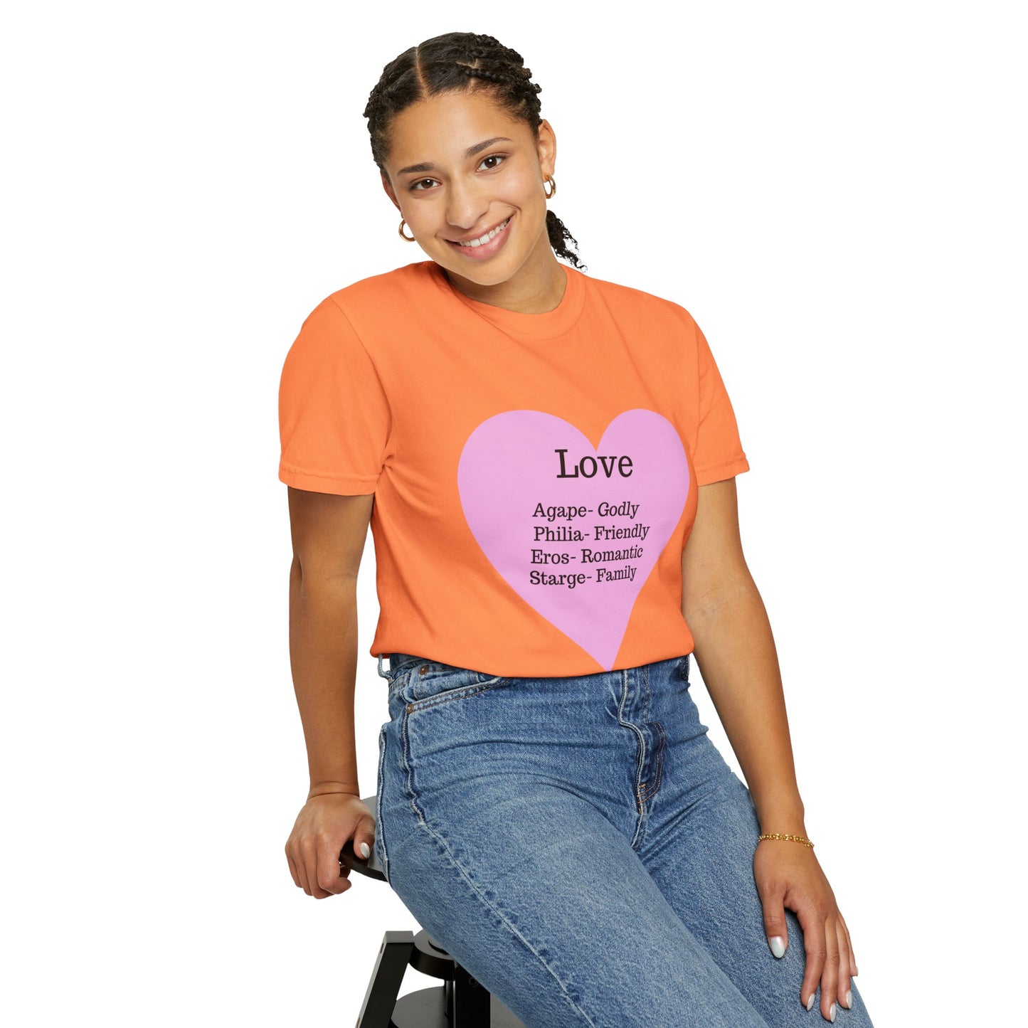 Love-Infused Unisex T-shirt: A Heartfelt Graphic Tee for All Occasions