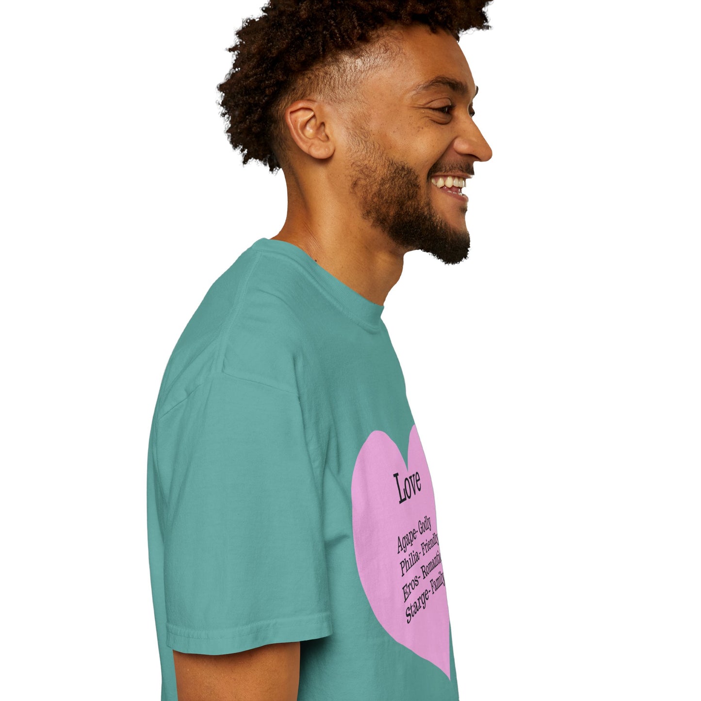 Love-Infused Unisex T-shirt: A Heartfelt Graphic Tee for All Occasions