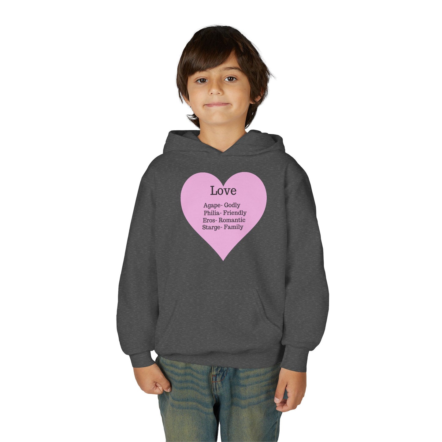 The Meaning of Love Kids Hoodie