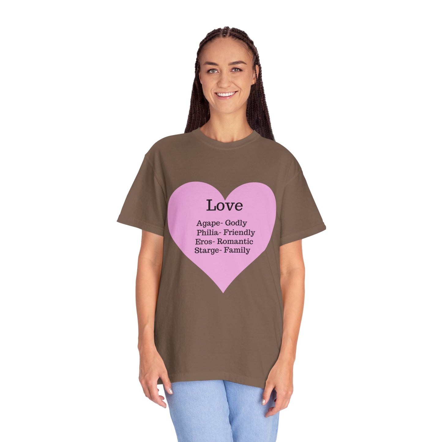 Love-Infused Unisex T-shirt: A Heartfelt Graphic Tee for All Occasions