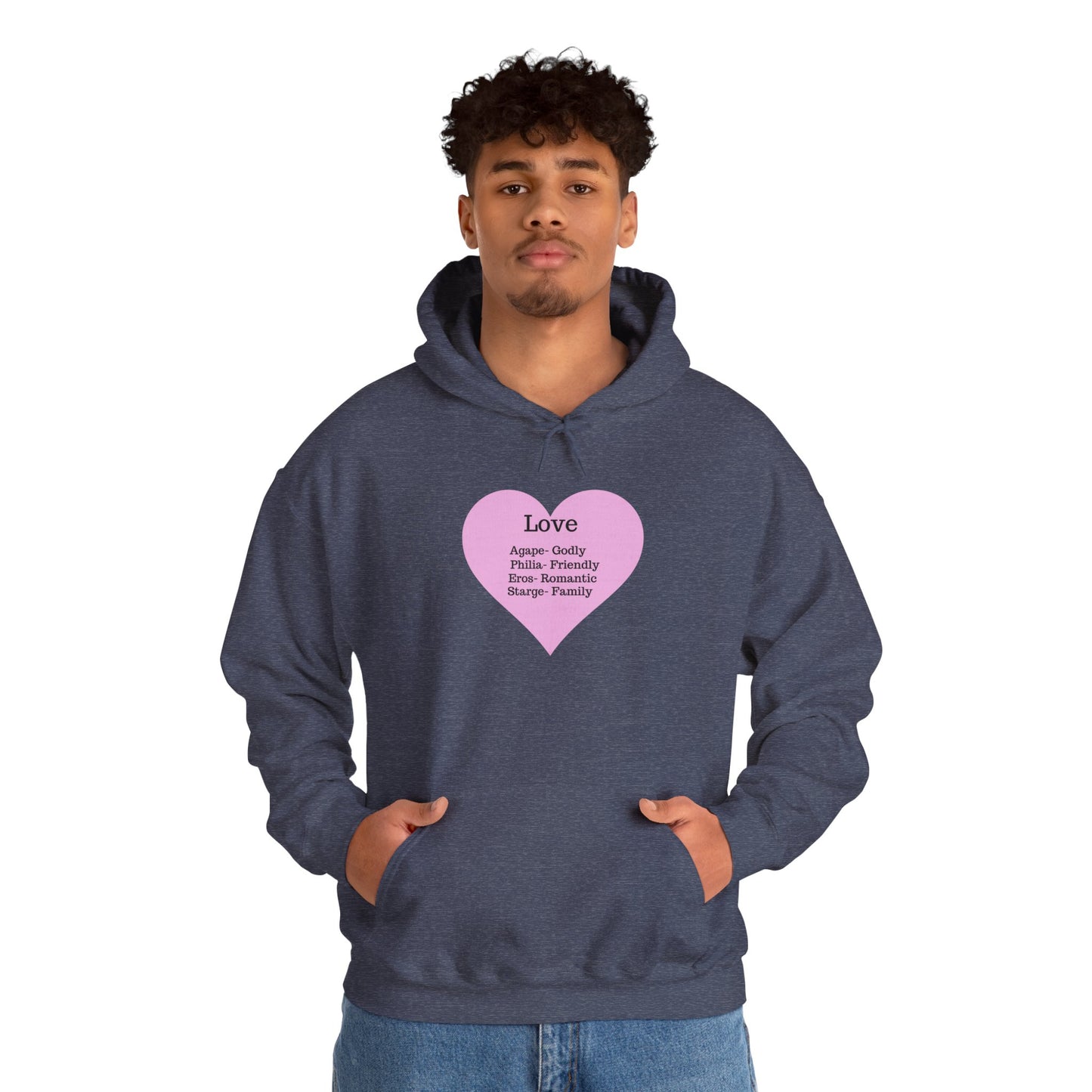 Love Types Unisex Heavy Blend Hoodie