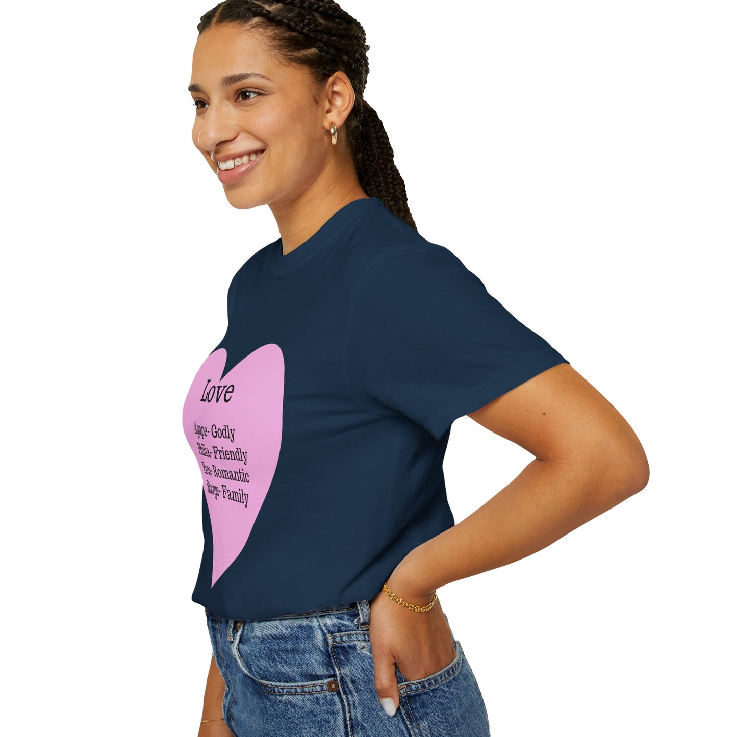 Love-Infused Unisex T-shirt: A Heartfelt Graphic Tee for All Occasions