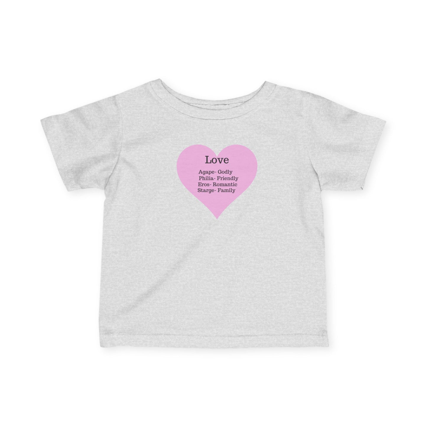 Infant 'Meaning of Love' Heart T-Shirt