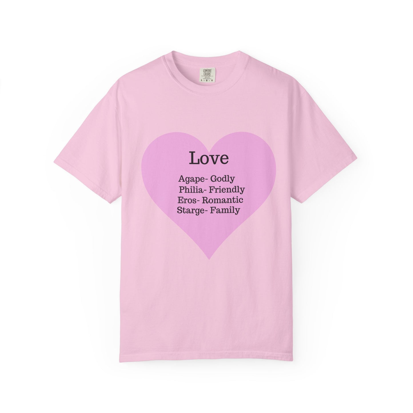 Love-Infused Unisex T-shirt: A Heartfelt Graphic Tee for All Occasions