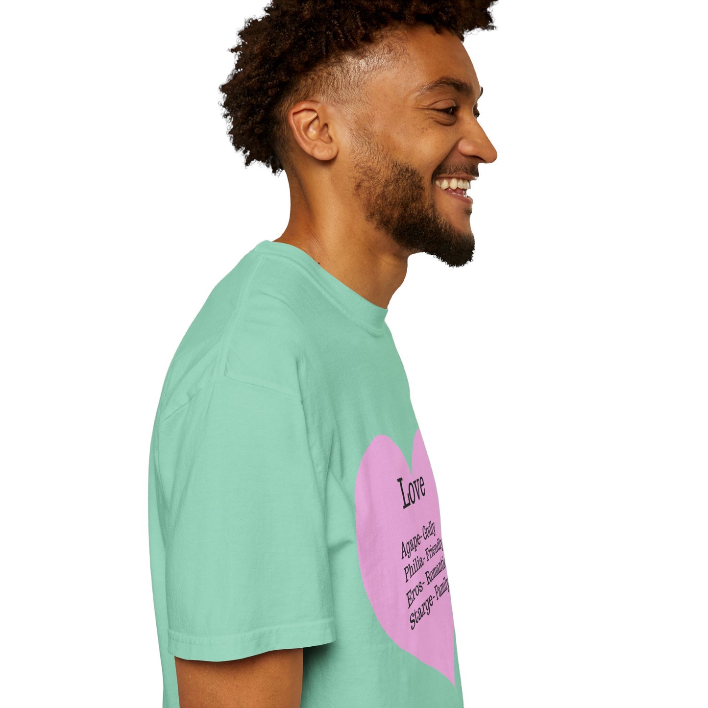 Love-Infused Unisex T-shirt: A Heartfelt Graphic Tee for All Occasions