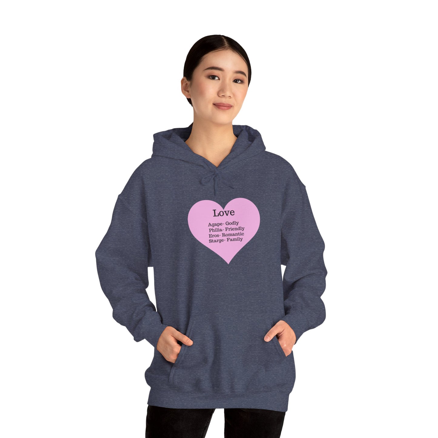 Love Types Unisex Heavy Blend Hoodie