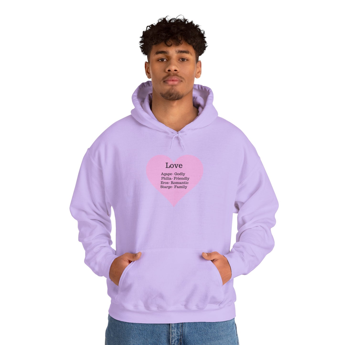 Love Types Unisex Heavy Blend Hoodie