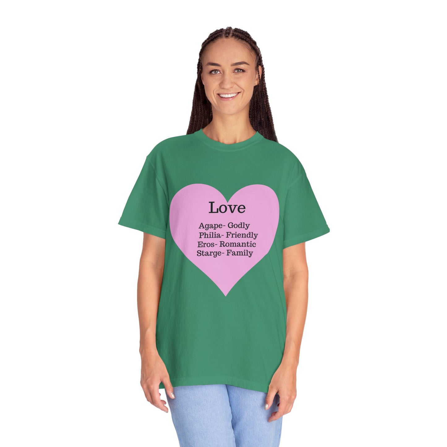 Love-Infused Unisex T-shirt: A Heartfelt Graphic Tee for All Occasions
