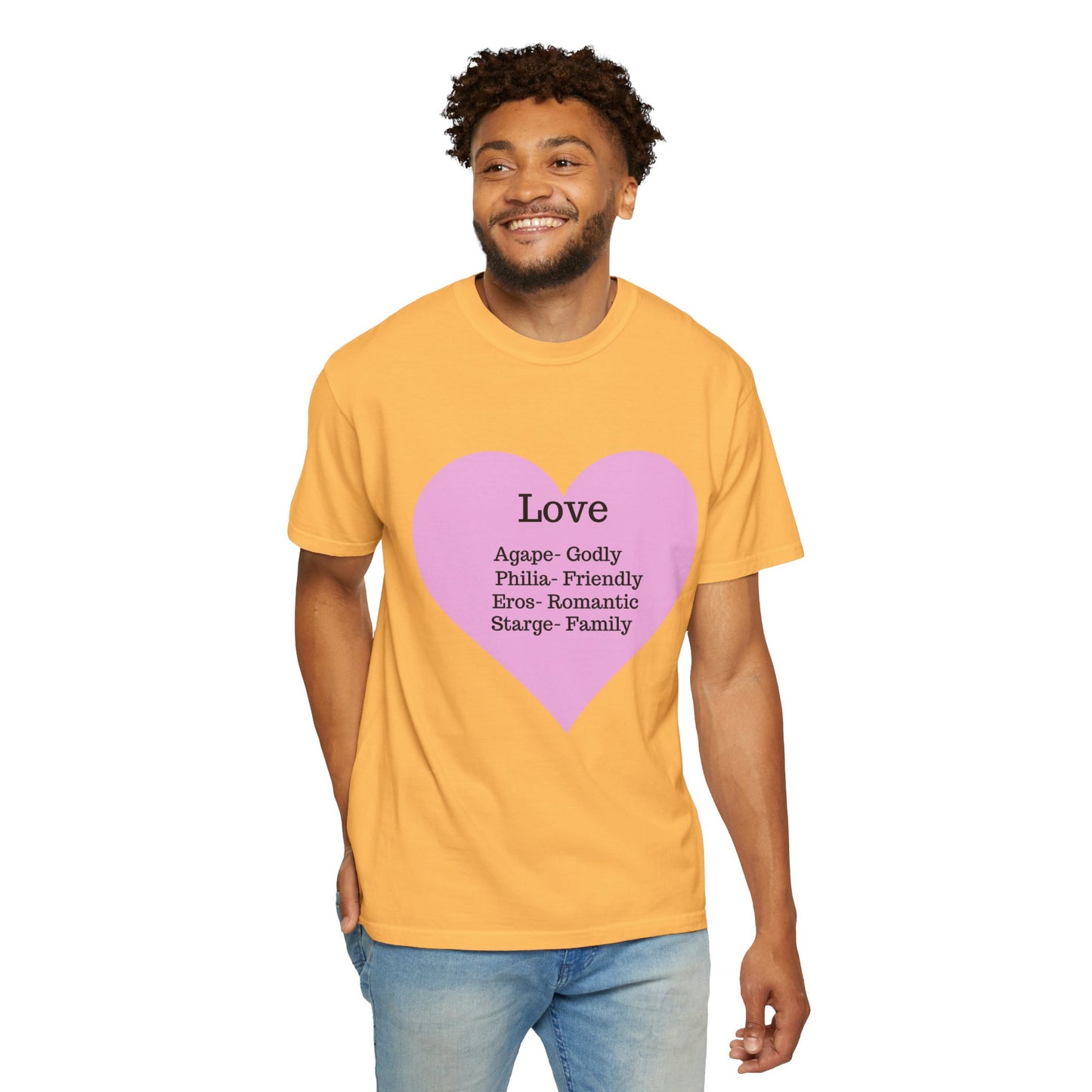 Love-Infused Unisex T-shirt: A Heartfelt Graphic Tee for All Occasions