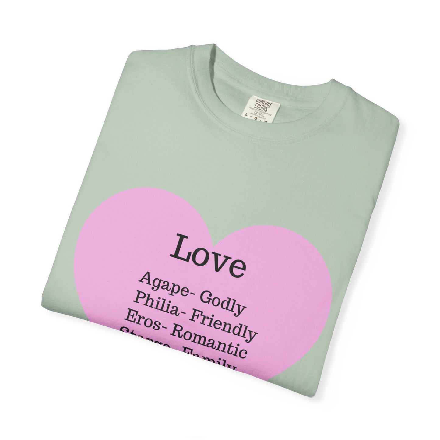 Love-Infused Unisex T-shirt: A Heartfelt Graphic Tee for All Occasions