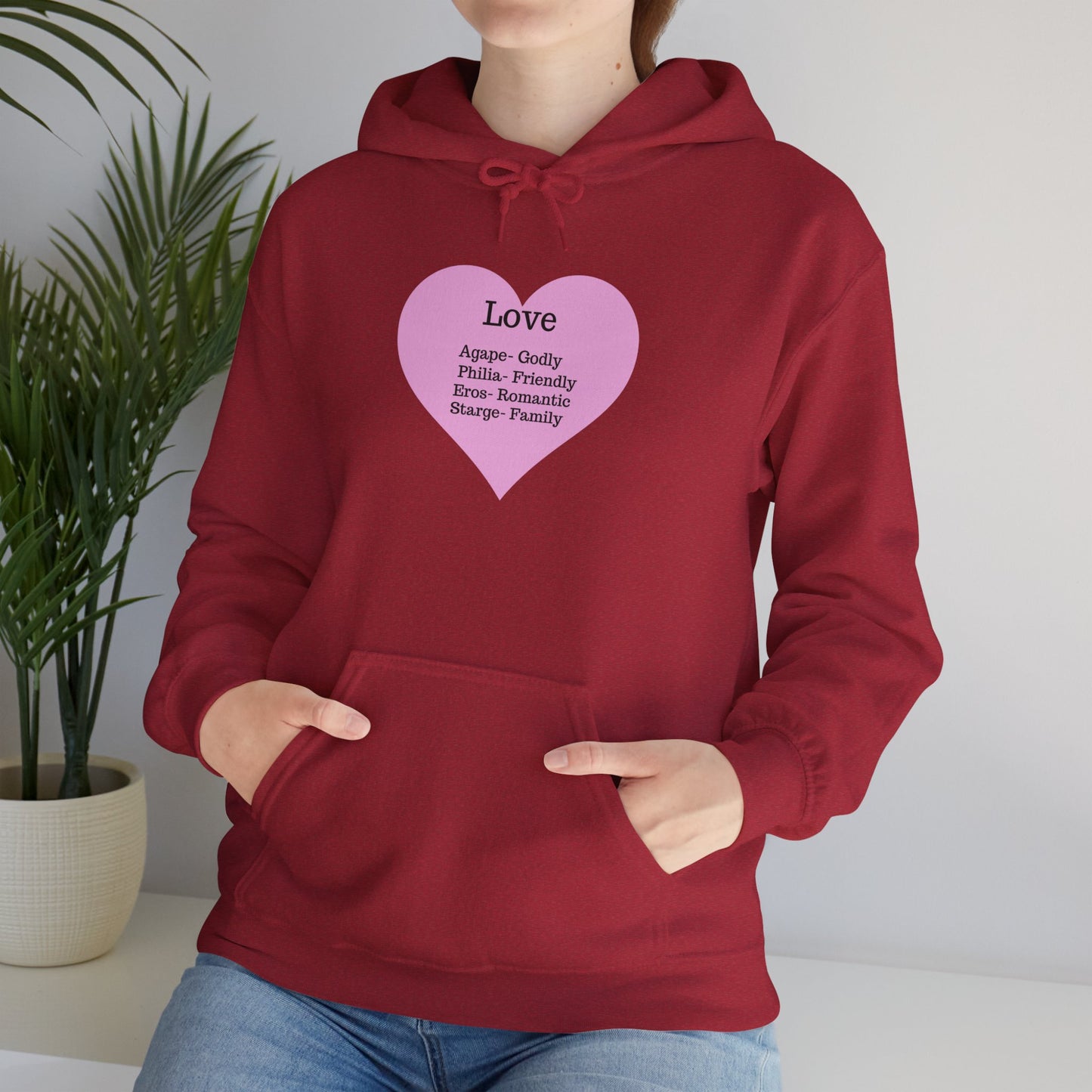 Love Types Unisex Heavy Blend Hoodie