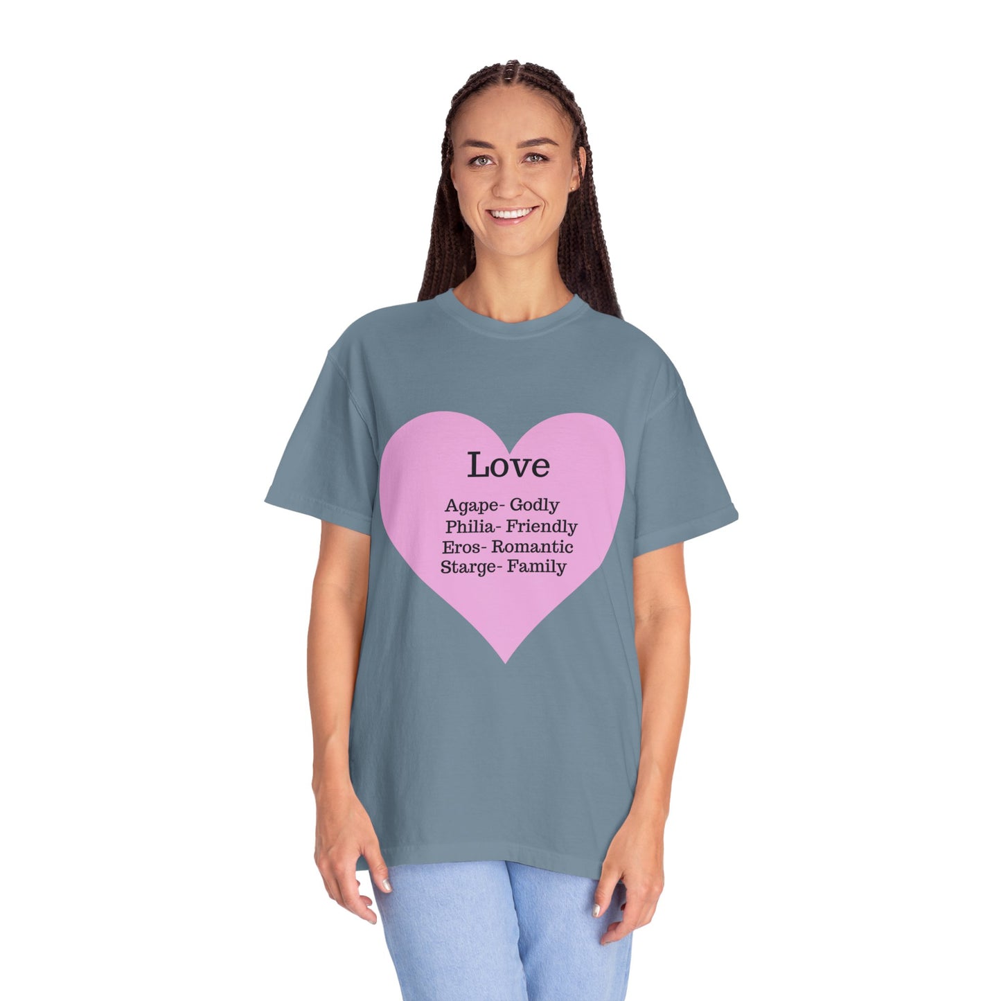 Love-Infused Unisex T-shirt: A Heartfelt Graphic Tee for All Occasions