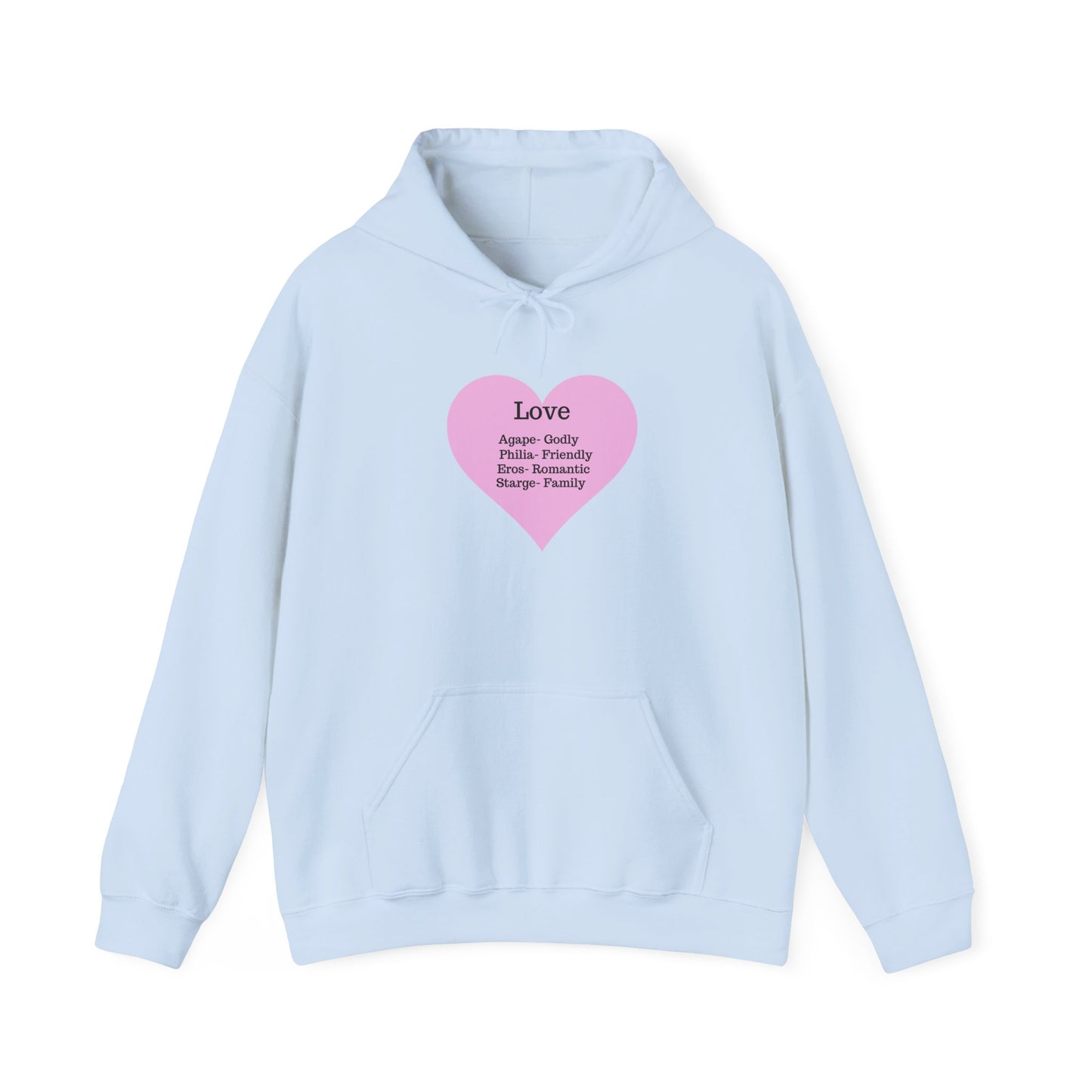 Love Types Unisex Heavy Blend Hoodie