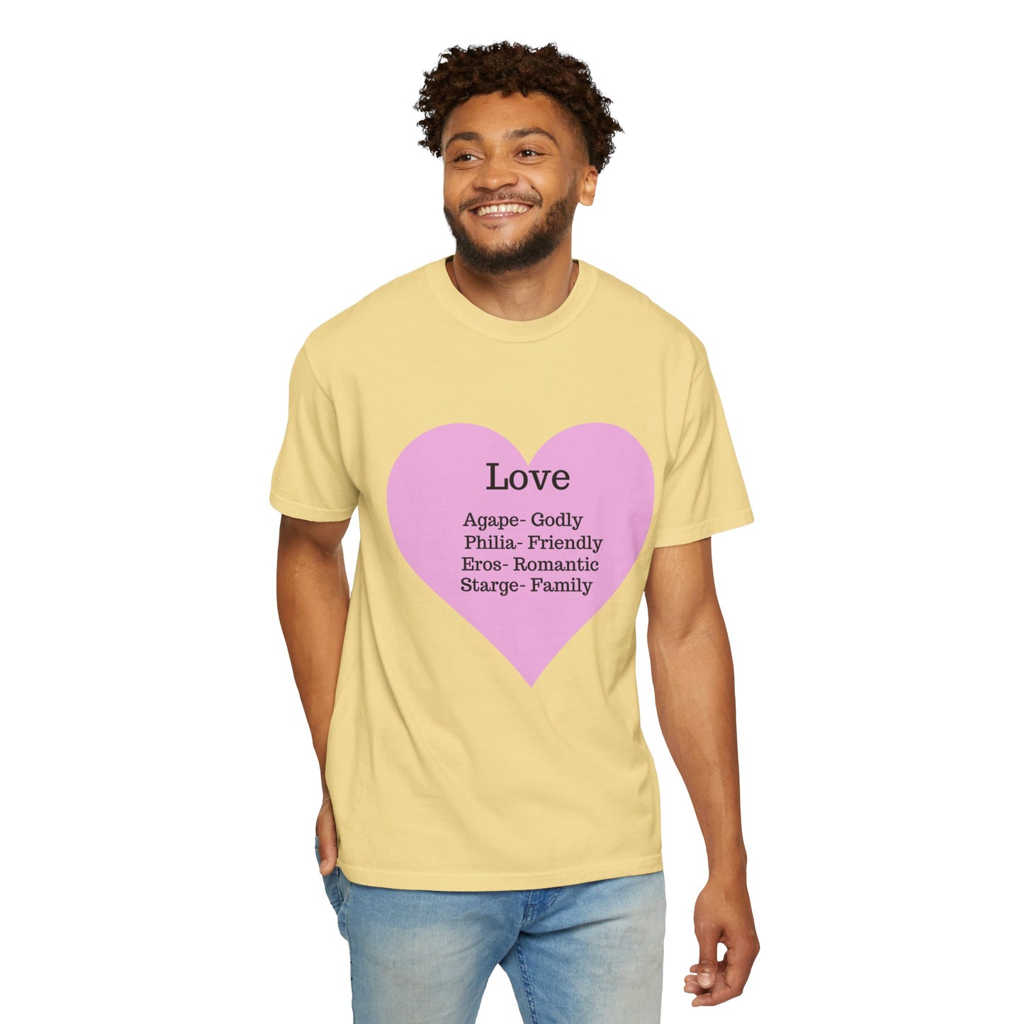 Love-Infused Unisex T-shirt: A Heartfelt Graphic Tee for All Occasions