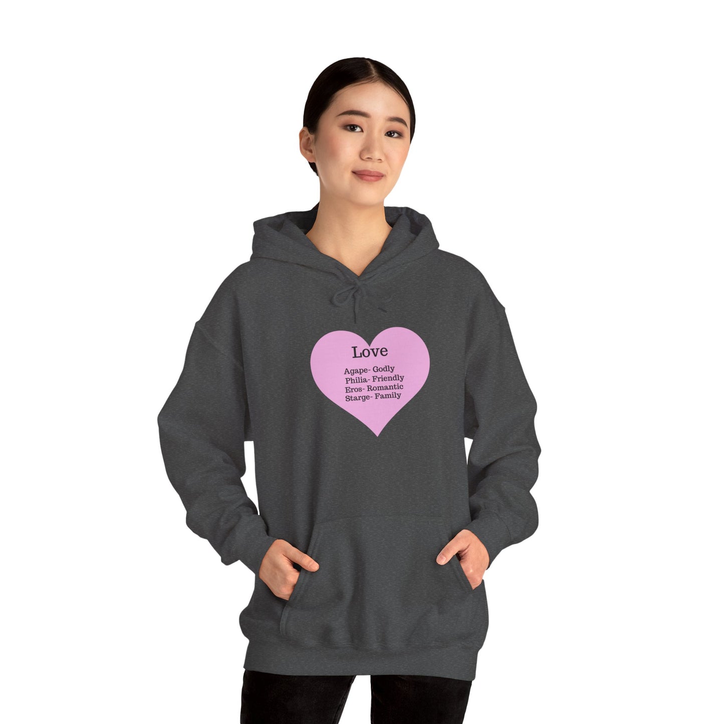 Love Types Unisex Heavy Blend Hoodie