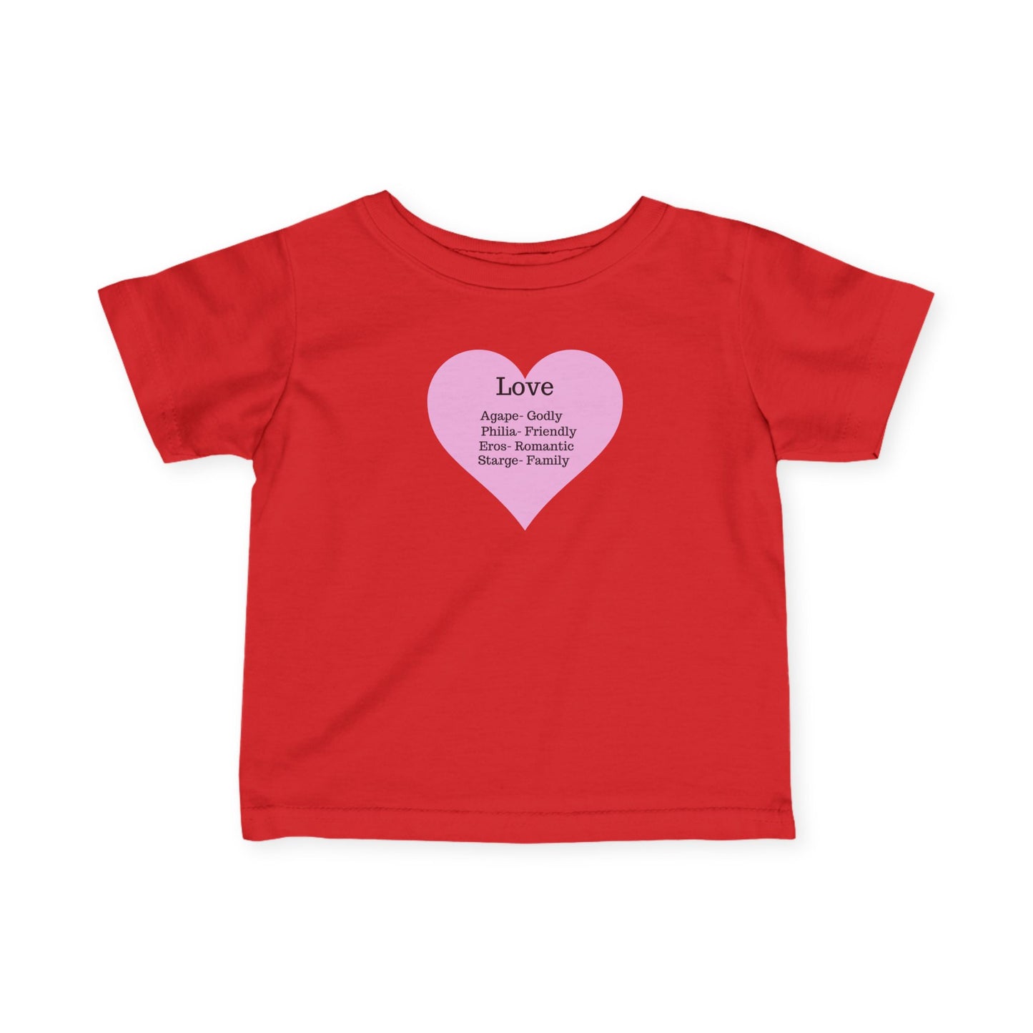 Infant 'Meaning of Love' Heart T-Shirt
