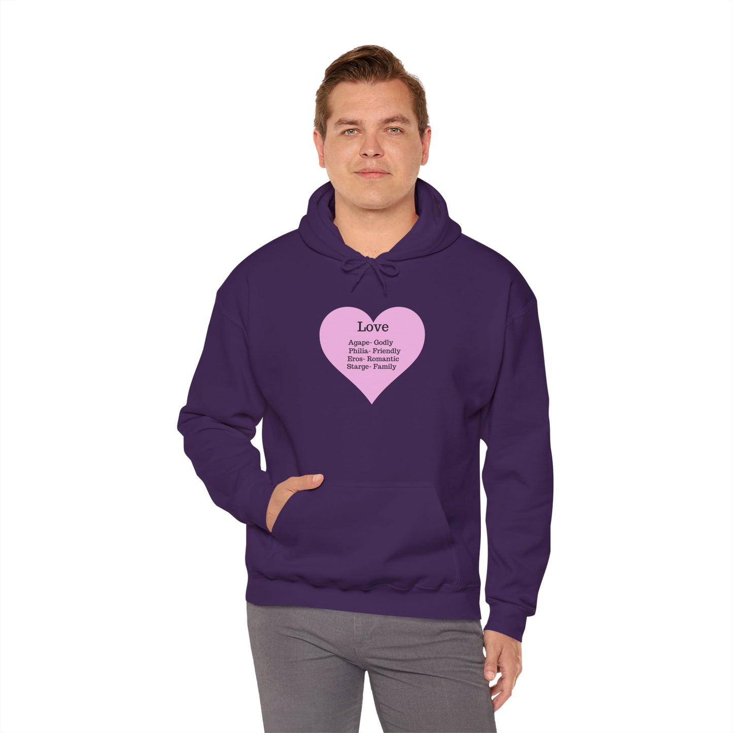 Love Types Unisex Heavy Blend Hoodie
