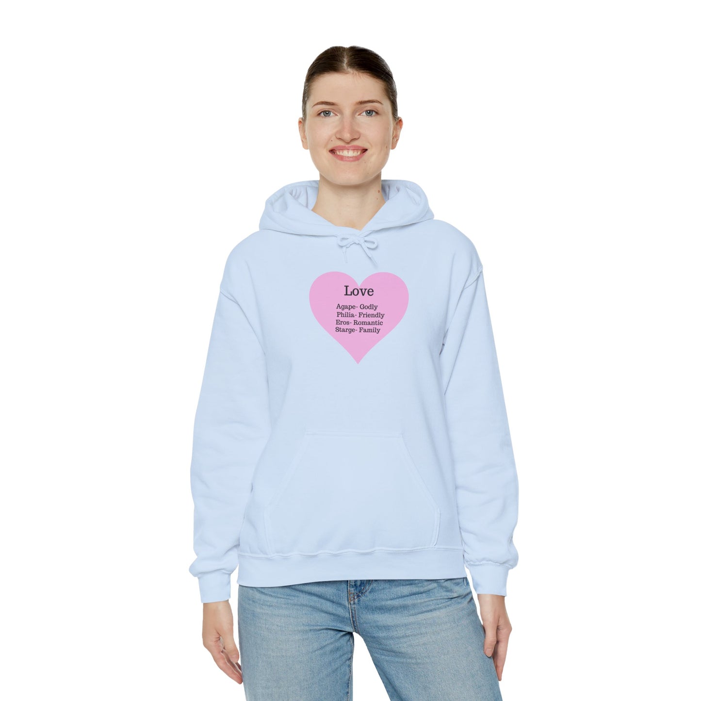 Love Types Unisex Heavy Blend Hoodie
